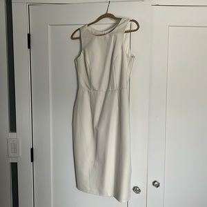 White Lulus dress size Large, worn 1 time.